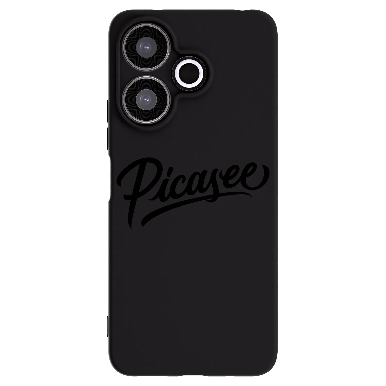 Silikónový čierny obal pre Xiaomi Redmi 13 4G - Picasee - old logo - black