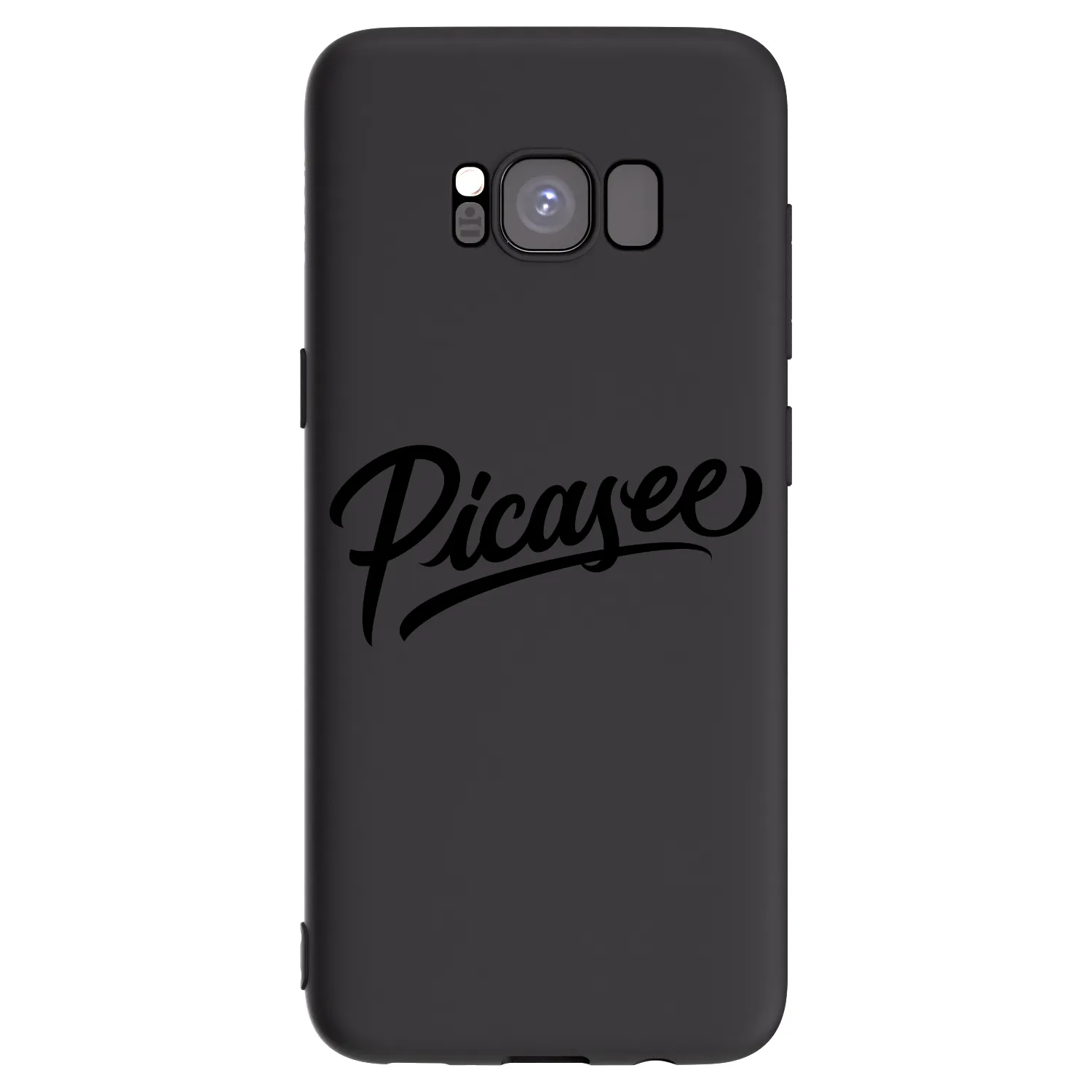 Picasee silikónový čierny obal pre Samsung Galaxy S8 G950F - Picasee - old logo - black