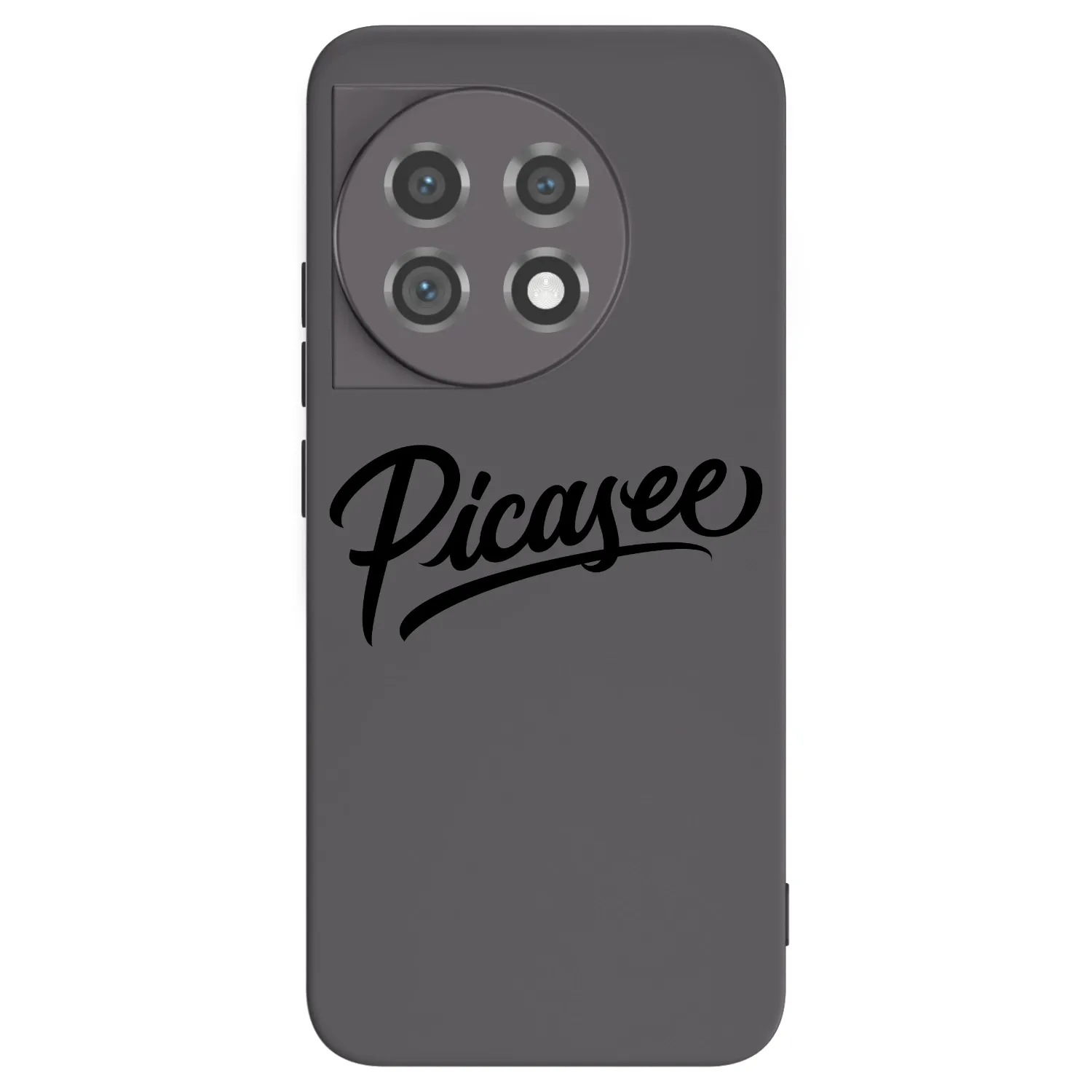 Picasee silikónový čierny obal pre OnePlus 11 5G - Picasee - old logo - black