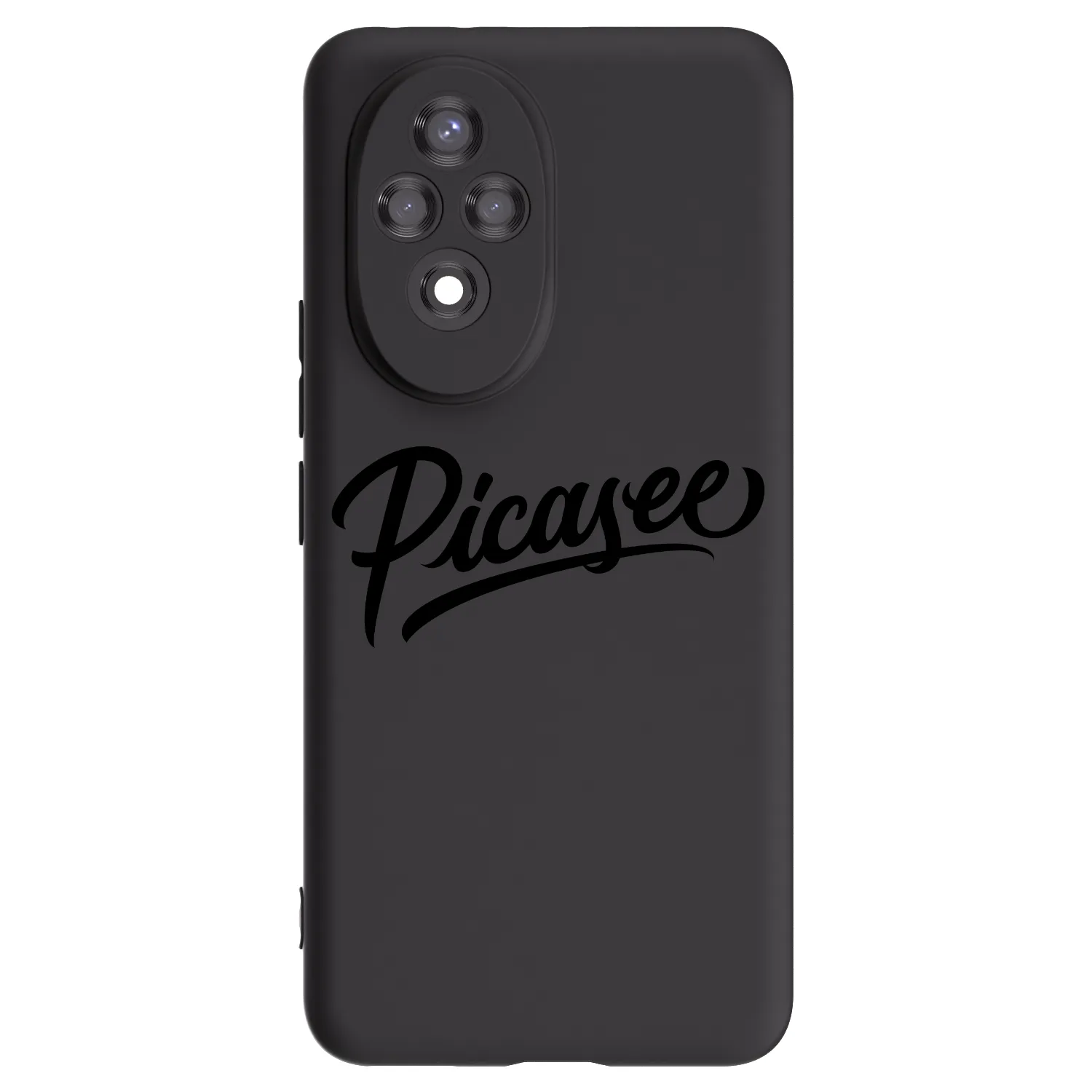 Picasee silikónový čierny obal pre Honor 200 Pro 5G - Picasee - old logo - black