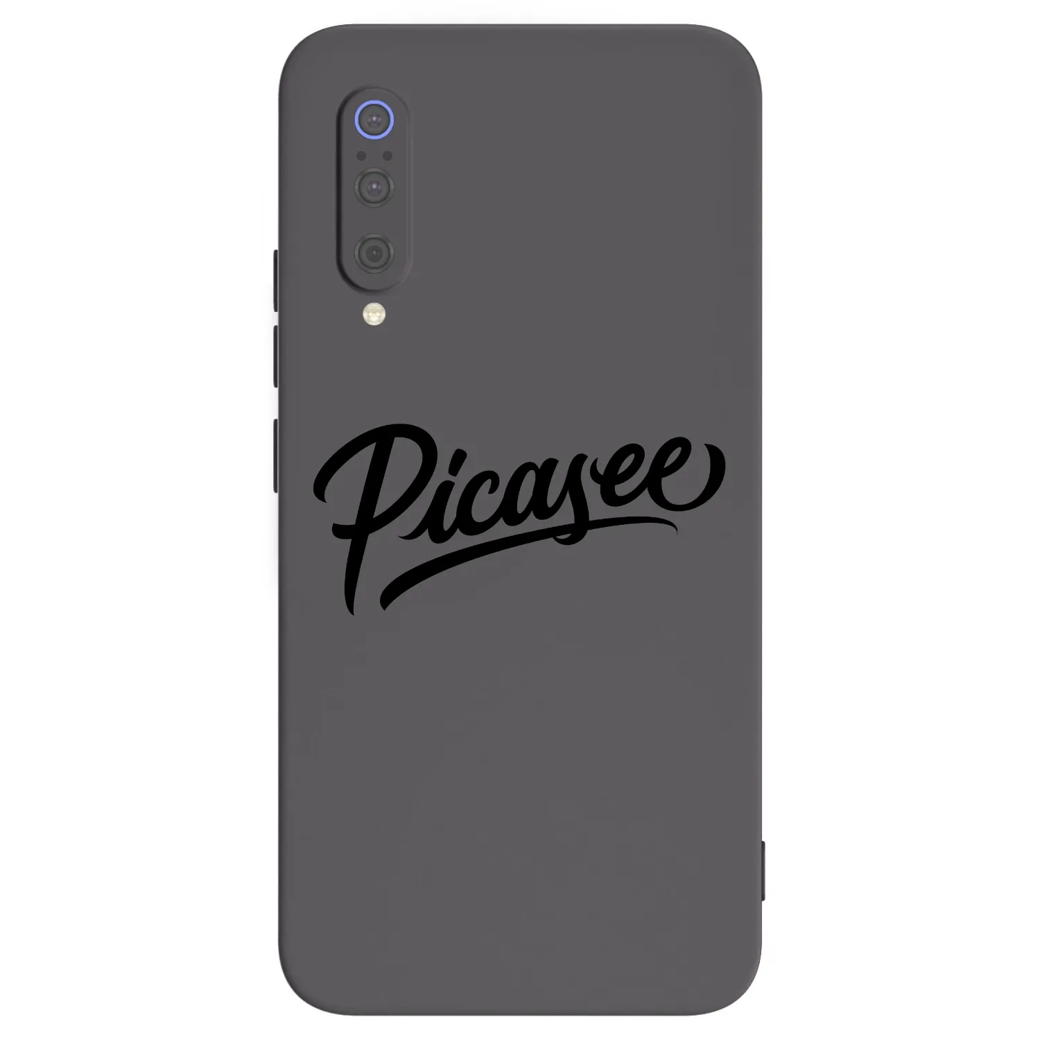 Picasee silikónový čierny obal pre Xiaomi Mi 9 - Picasee - old logo - black