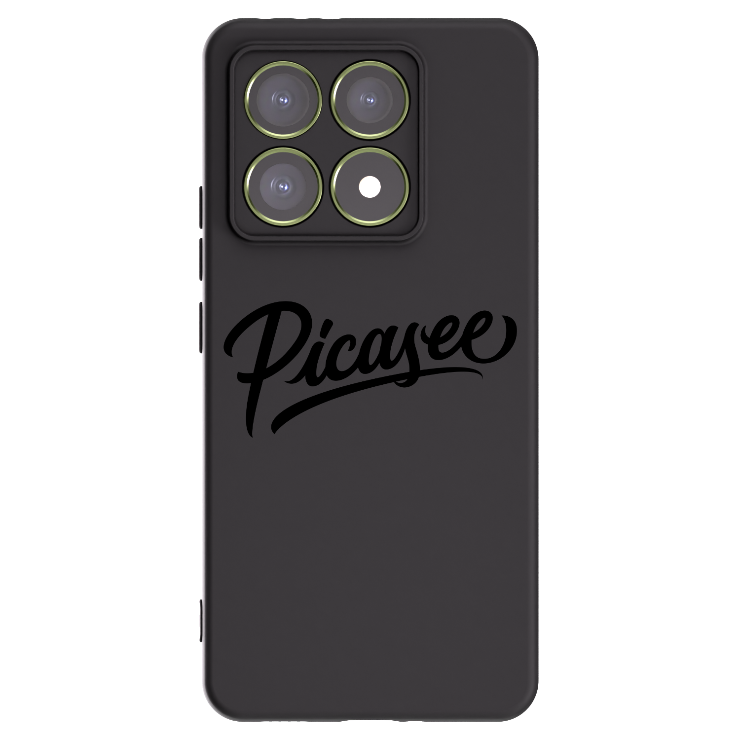 Picasee silikónový čierny obal pre Xiaomi 14T - Picasee - old logo - black