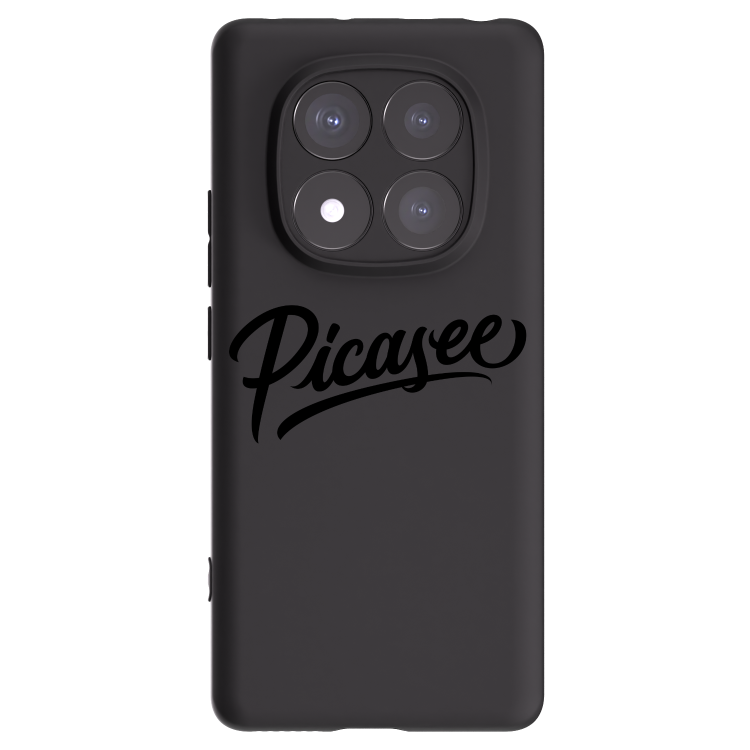 Picasee silikónový čierny obal pre Xiaomi Redmi Note 14 Pro+ 5G - Picasee - old logo - black