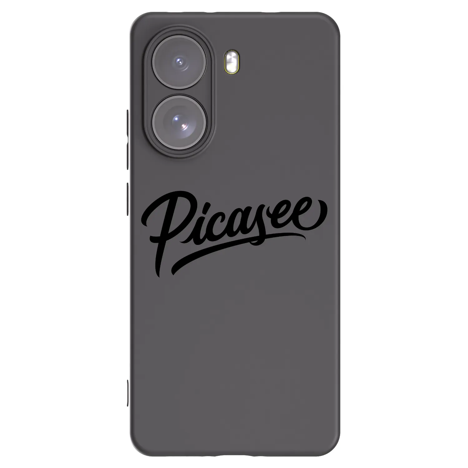 Picasee silikónový čierny obal pre Xiaomi Poco X7 - Picasee - old logo - black