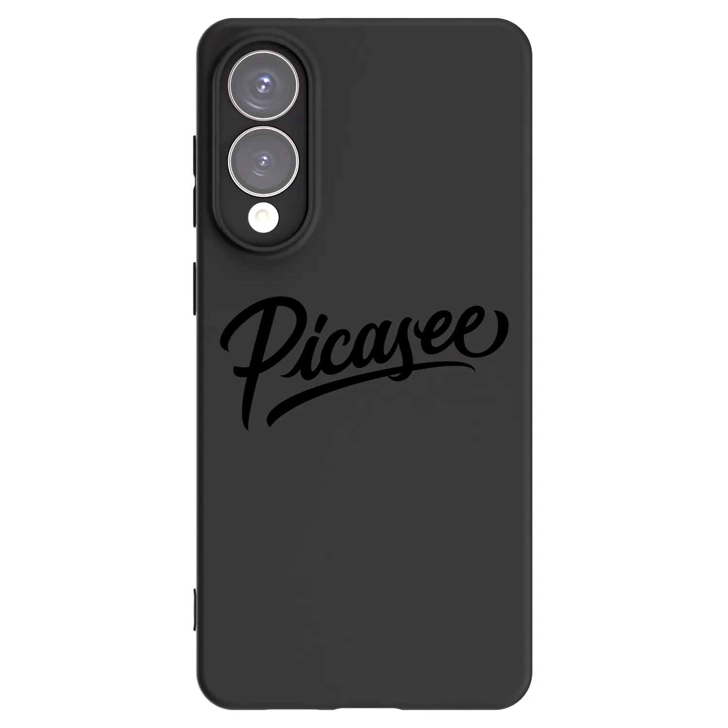 Silikónový čierny obal pre Samsung Galaxy S25 Edge 5G - Picasee - old logo - black