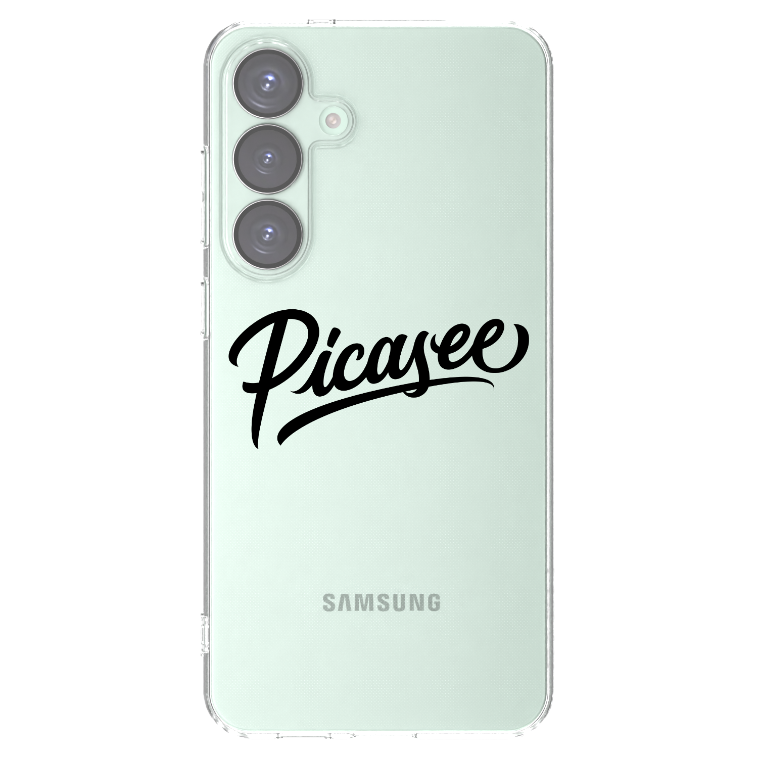 Picasee silikónový prehľadný obal pre Samsung Galaxy S25+ 5G - Picasee - old logo - black