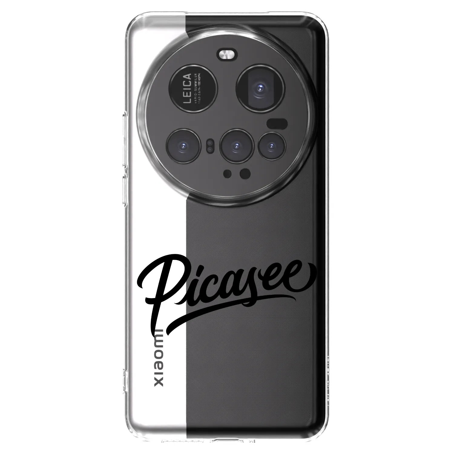 Picasee silikónový prehľadný obal pre Xiaomi 15 Ultra - Picasee - old logo - black