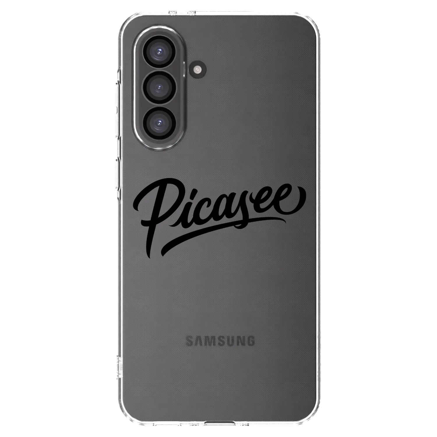 Picasee silikónový prehľadný obal pre Samsung Galaxy A56 5G A566B - Picasee - old logo - black