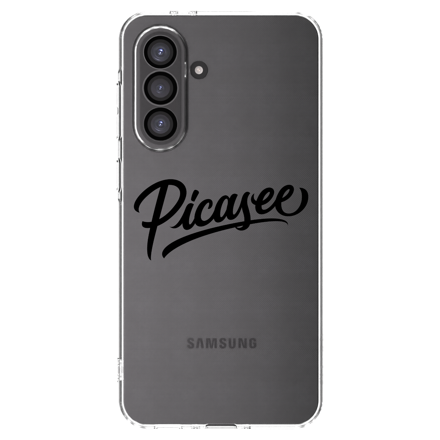 Picasee silikónový prehľadný obal pre Samsung Galaxy A36 5G - Picasee - old logo - black