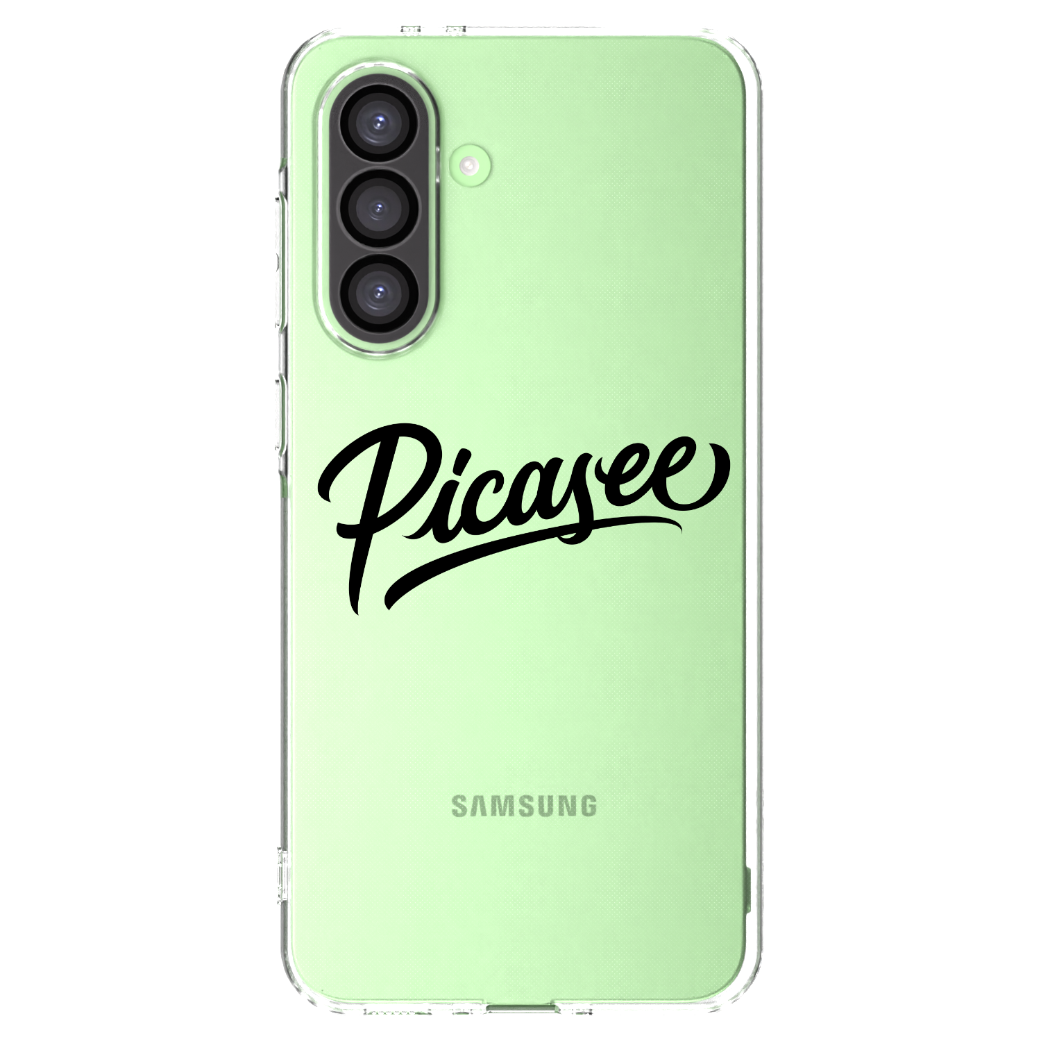 Picasee silikónový prehľadný obal pre Samsung Galaxy A26 5G A266B - Picasee - old logo - black