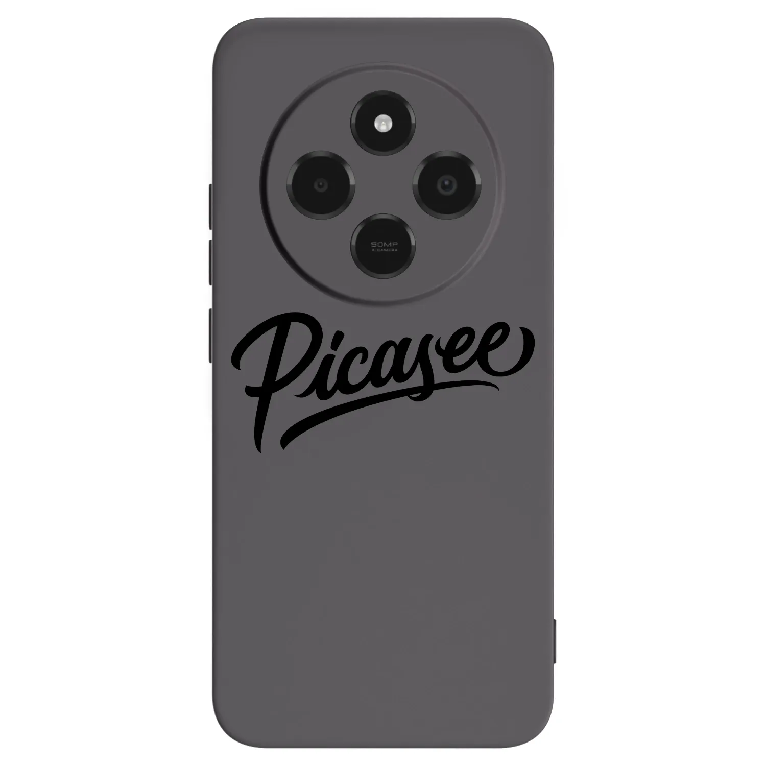 Picasee silikónový čierny obal pre Xiaomi Poco C75 - Picasee - old logo - black
