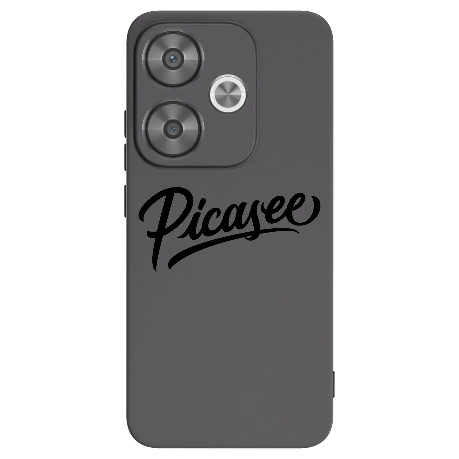 Silikónový čierny obal pre Xiaomi Poco F6 - Picasee - old logo - black