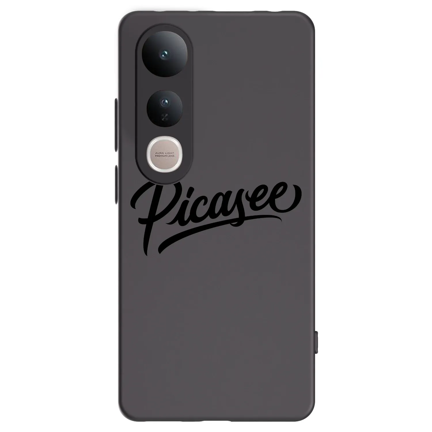 Picasee silikónový čierny obal pre Vivo V50 Lite 5G - Picasee - old logo - black