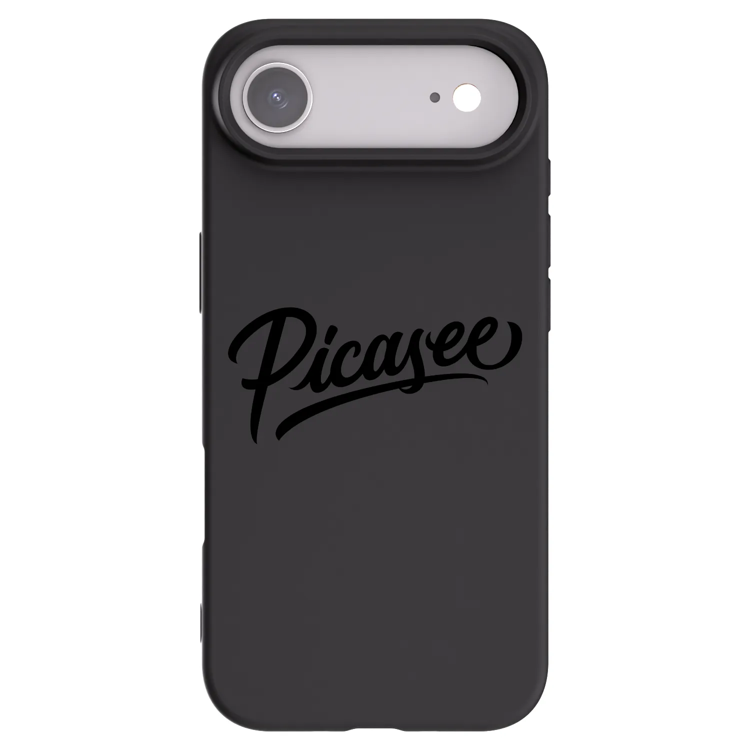 Picasee silikónový čierny obal pre Apple iPhone Air - Picasee - old logo - black