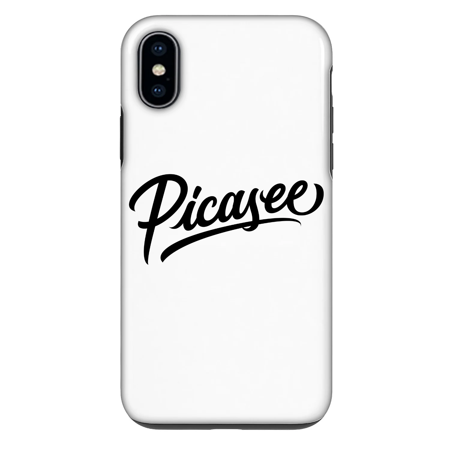 Picasee Fashion Case pre Apple iPhone X/XS - Picasee - old logo - black
