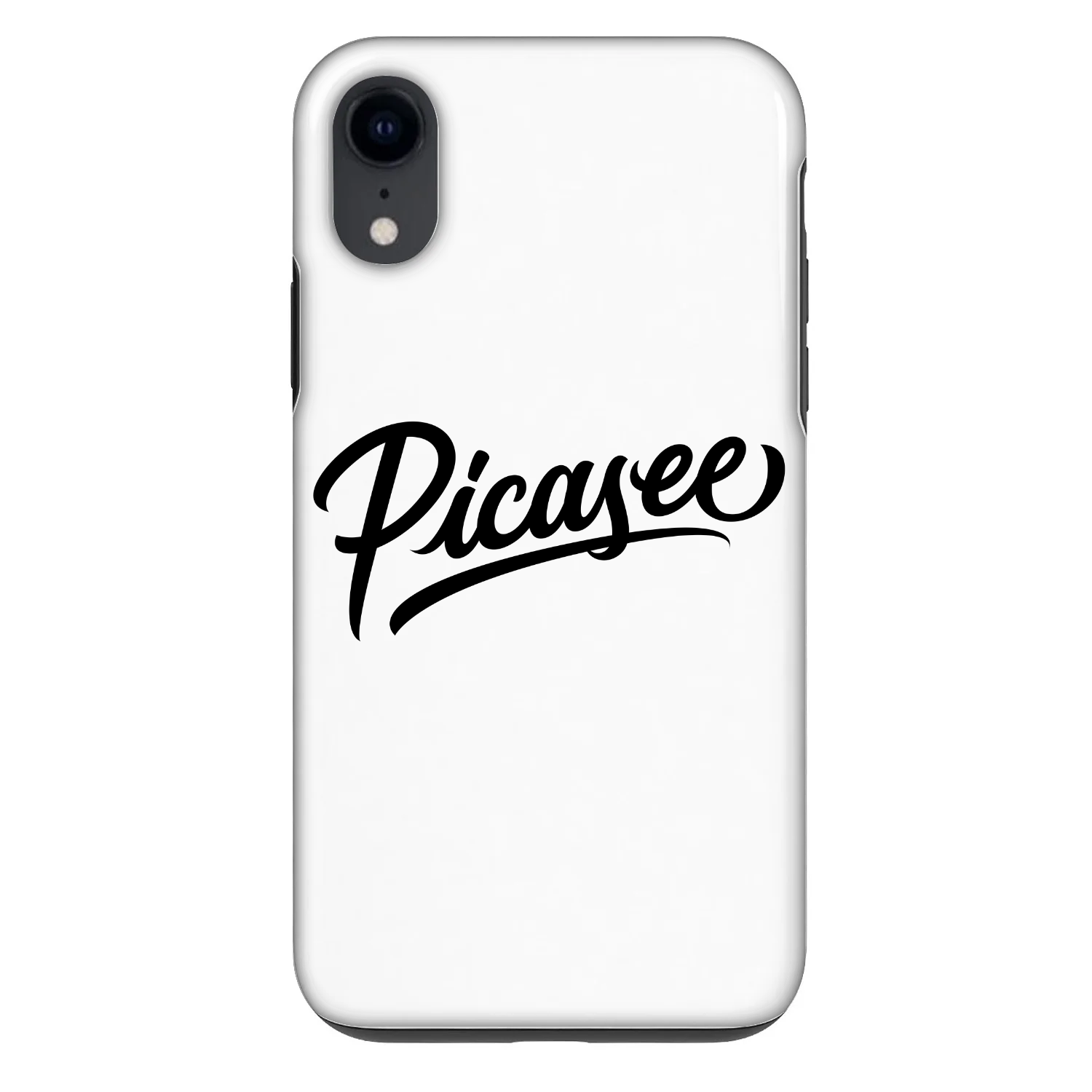 Picasee Fashion Case pre Apple iPhone XR - Picasee - old logo - black