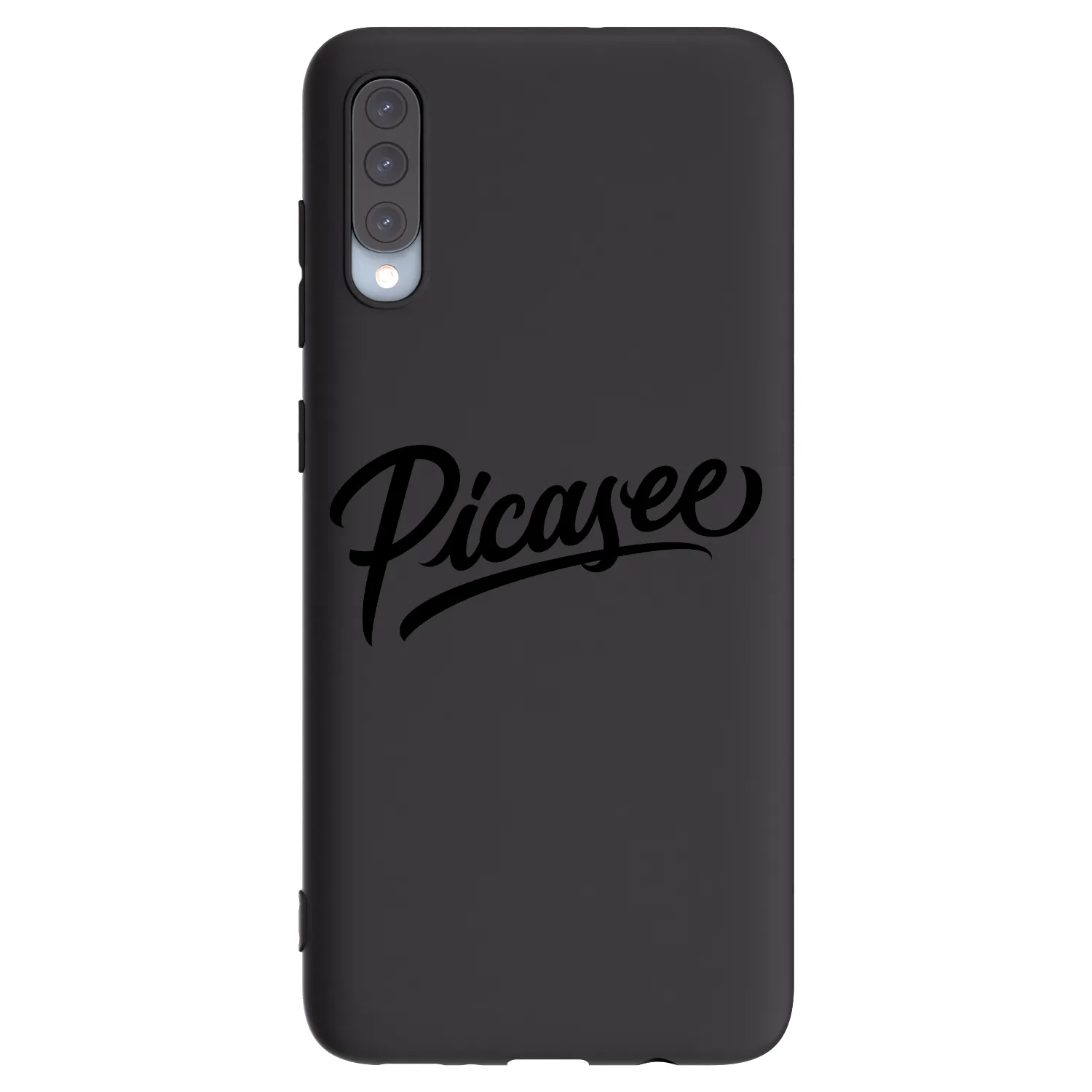 Picasee silikónový čierny obal pre Samsung Galaxy A70 A705F - Picasee - old logo - black