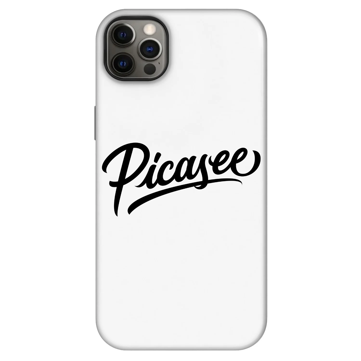 Picasee Fashion Case MagSafe pre Apple iPhone 12 Pro Max - Picasee - old logo - black