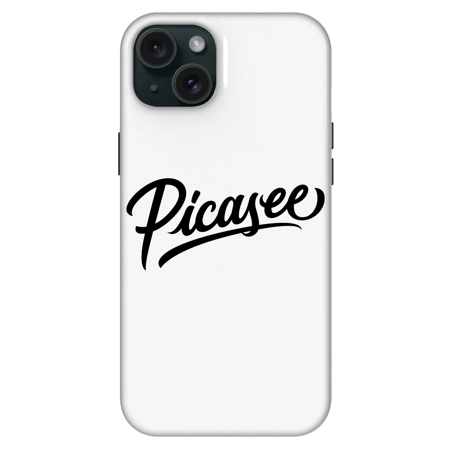 Picasee Fashion Case MagSafe pre Apple iPhone 15 Plus - Picasee - old logo - black
