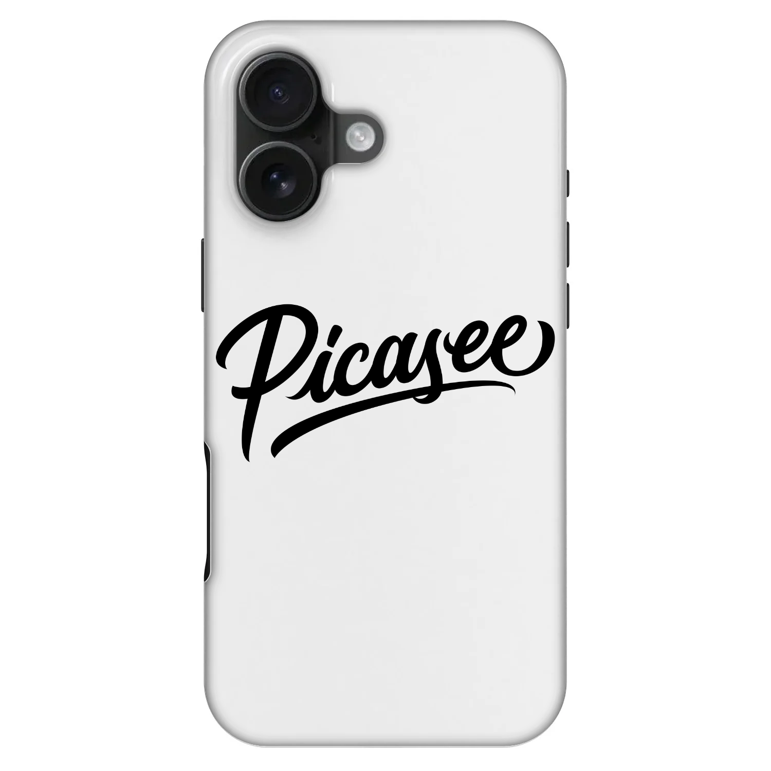 Picasee Fashion Case MagSafe pre Apple iPhone 16 - Picasee - old logo - black