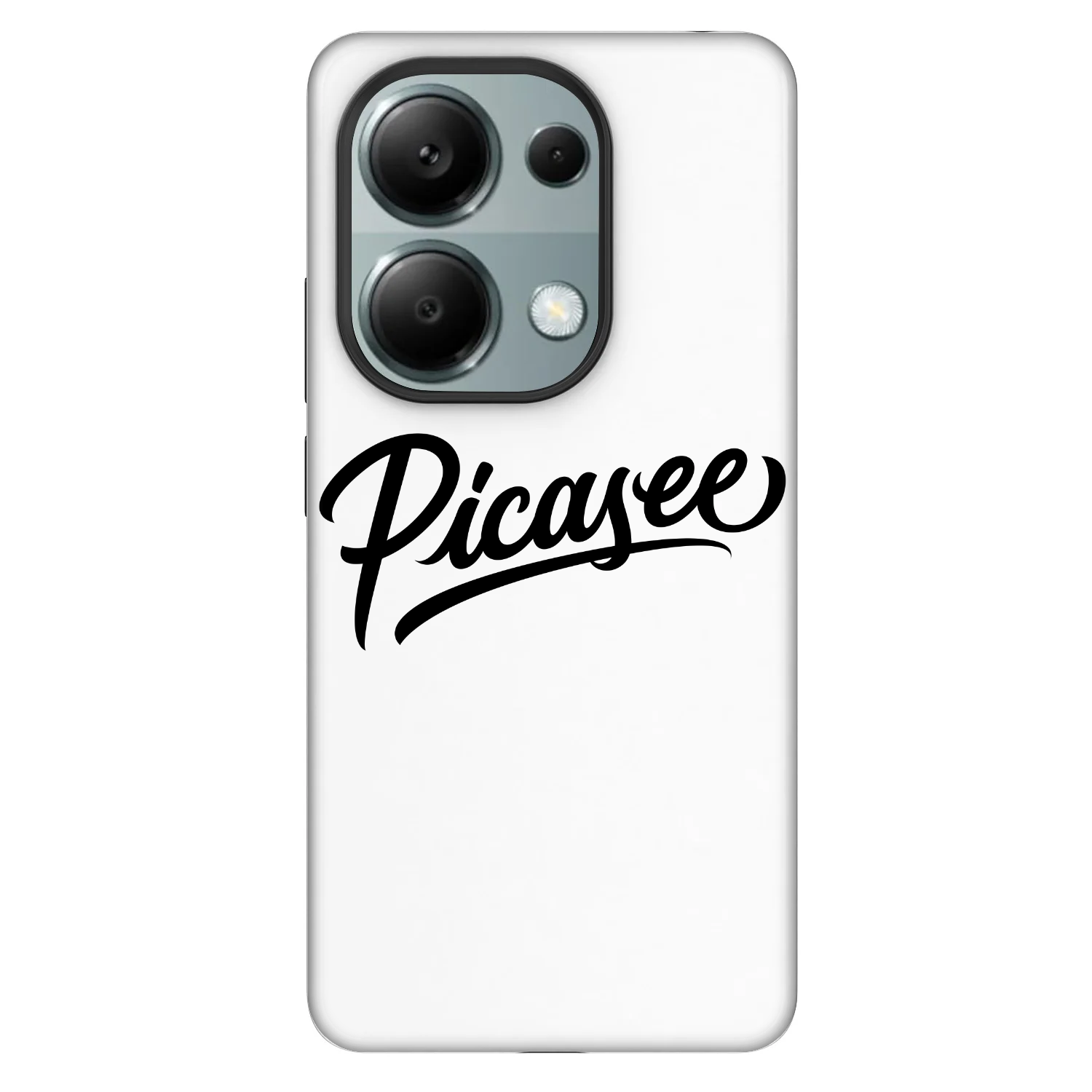 Fashion Case pre Xiaomi Redmi Note 13 Pro 4G - Picasee - old logo - black