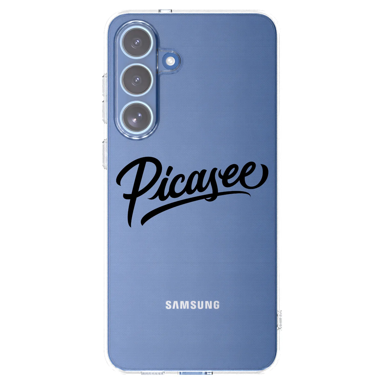 Picasee silikónový prehľadný obal pre Samsung Galaxy S25 FE 5G - Picasee - old logo - black