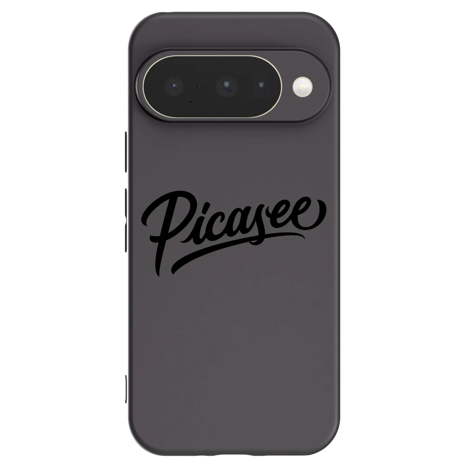 Picasee silikónový čierny obal pre Google Pixel 10 - Picasee - old logo - black