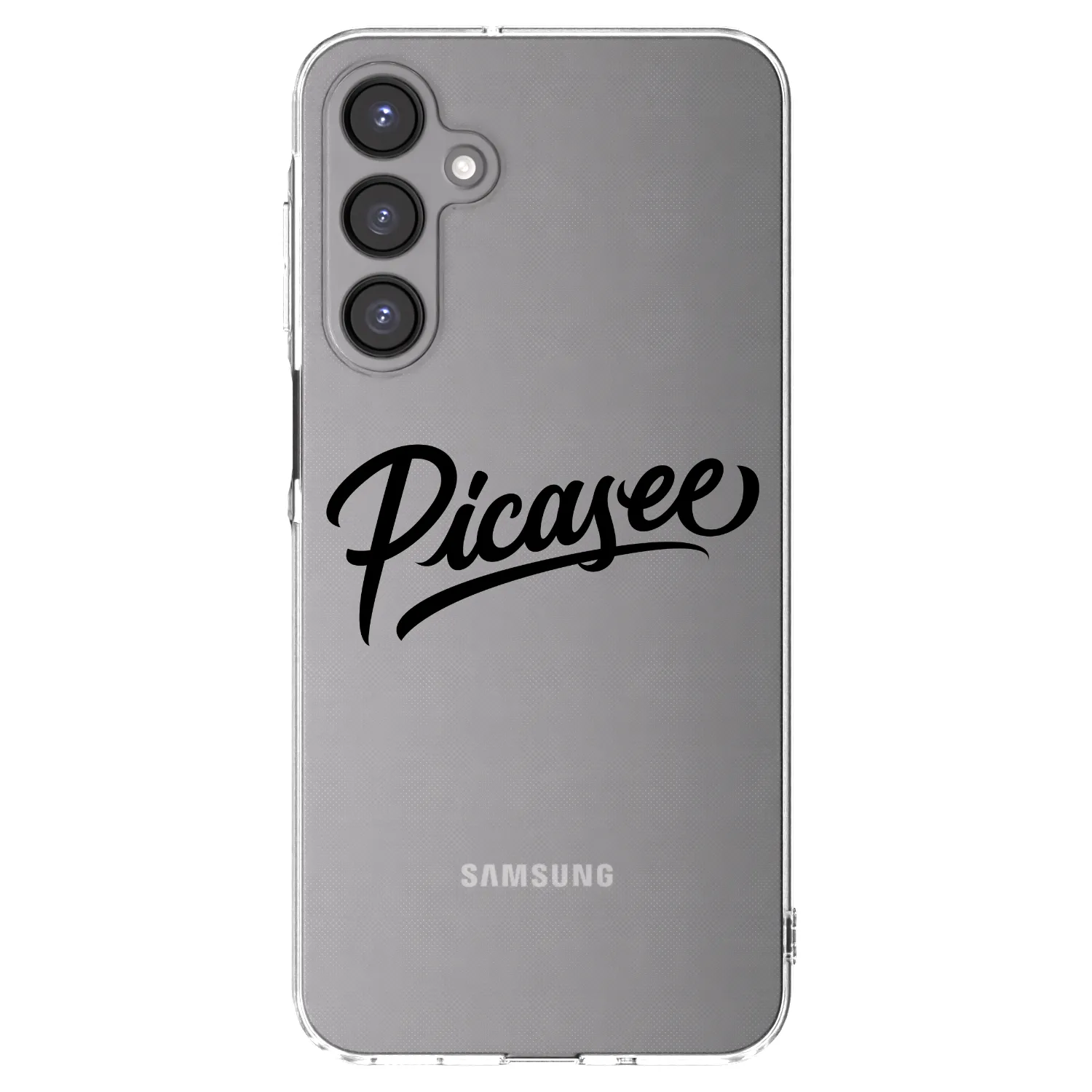 Picasee silikónový prehľadný obal pre Samsung Galaxy A16 4G - Picasee - old logo - black