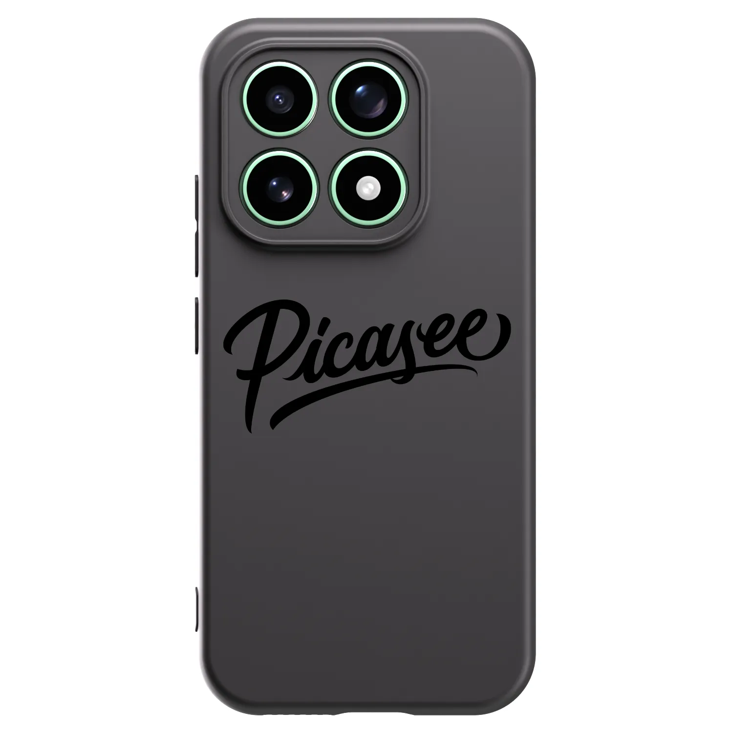Picasee silikónový čierny obal pre Xiaomi 17 - Picasee - old logo - black