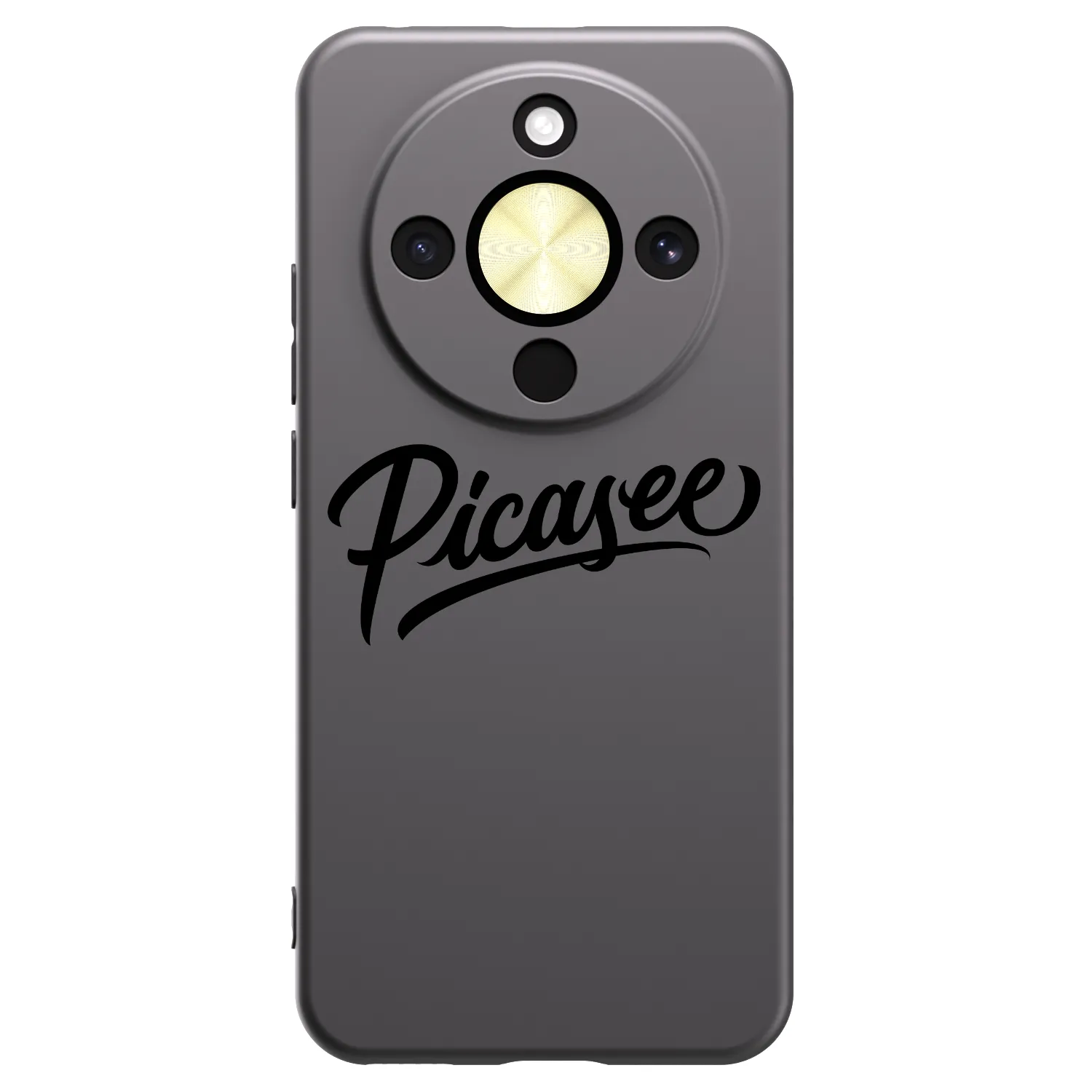 Picasee silikónový čierny obal pre Honor Magic8 Lite 5G - Picasee - old logo - black