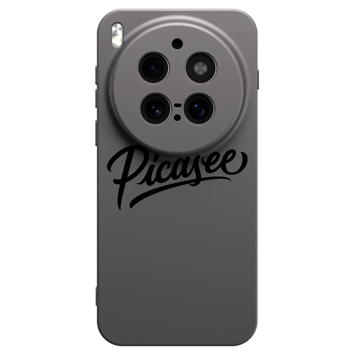 Picasee silikónový čierny obal pre Vivo X300 Pro - Picasee - old logo - black