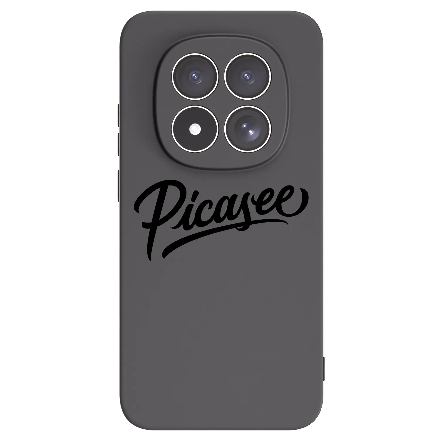 Picasee silikónový čierny obal pre Xiaomi Redmi Note 15 Pro 5G - Picasee - old logo - black