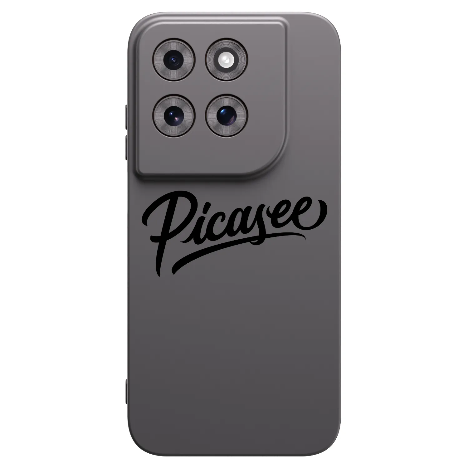 Picasee silikónový čierny obal pre Motorola Moto G77 - Picasee - old logo - black