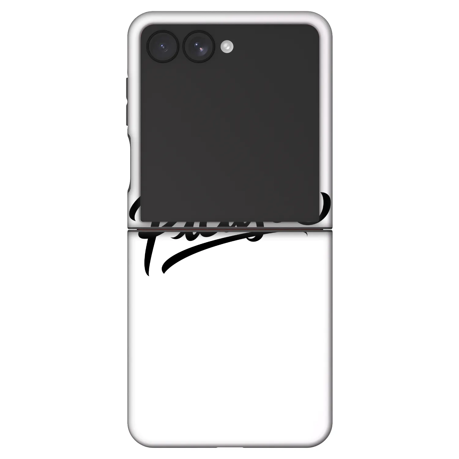 Picasee Fashion Case pre Samsung Galaxy Z Flip7 5G - Picasee - old logo - black
