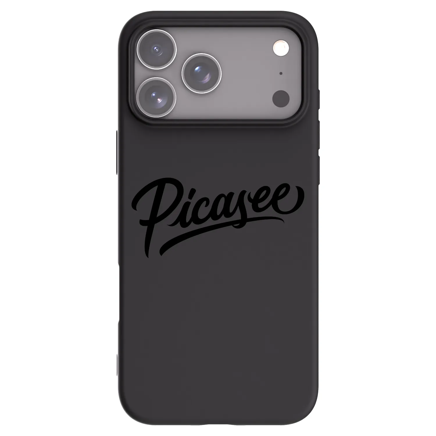 Picasee silikónový čierny obal pre Apple iPhone 18 Pro Max - Picasee - old logo - black