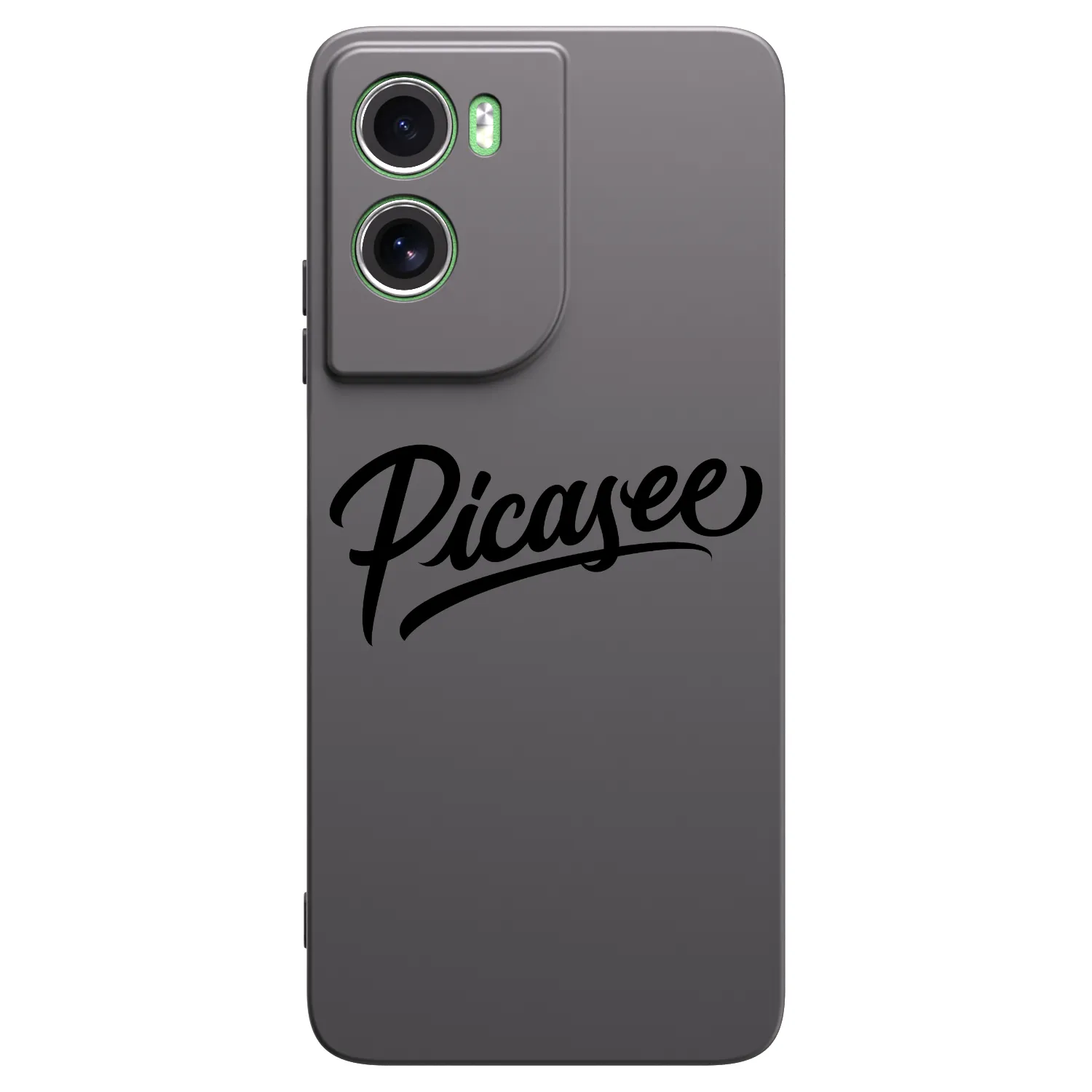 Picasee silikónový čierny obal pre Motorola Moto G06 - Picasee - old logo - black