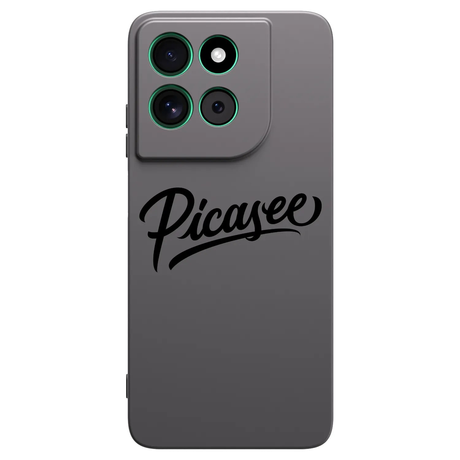 Picasee silikónový čierny obal pre Motorola Moto G57 Power - Picasee - old logo - black