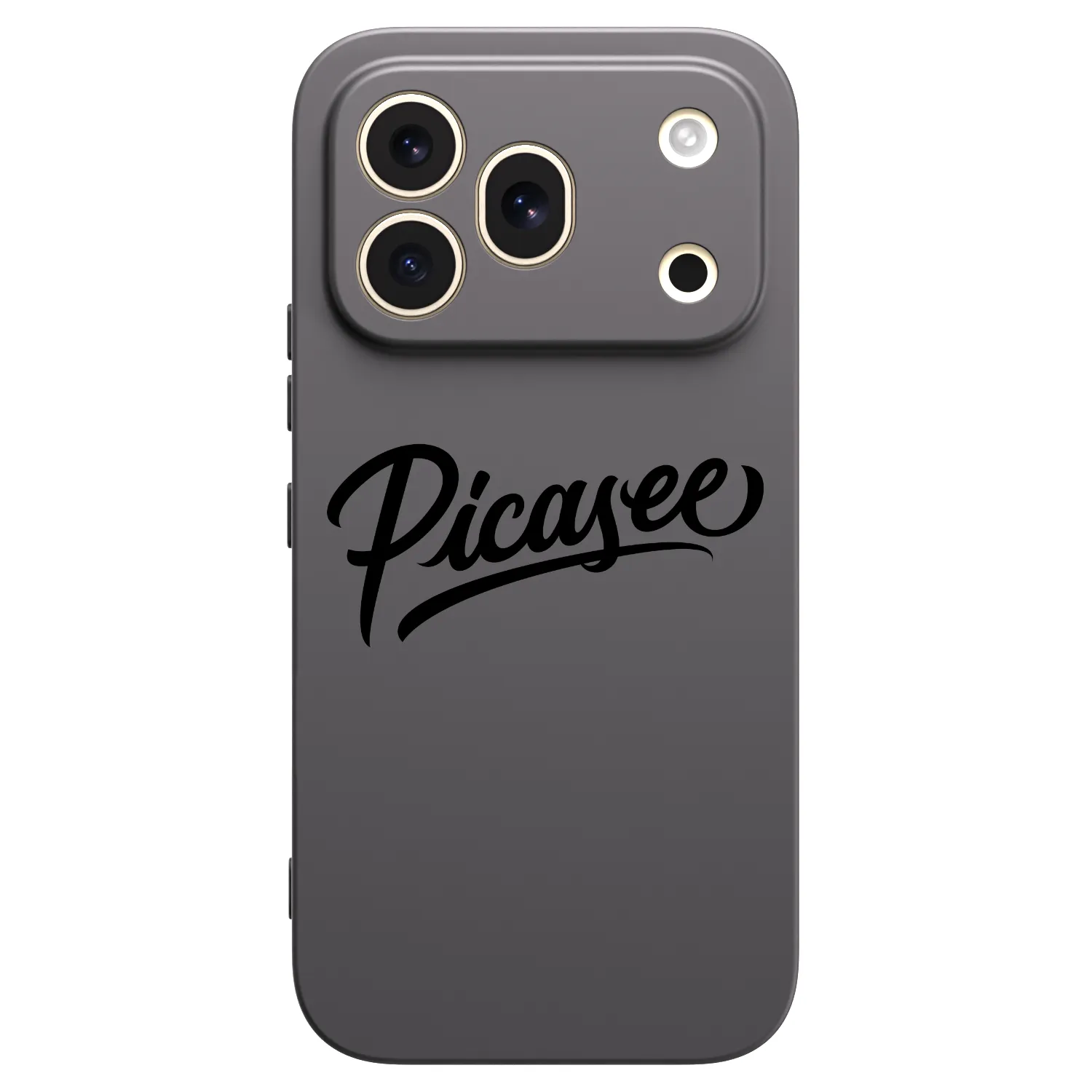 Picasee silikónový čierny obal pre Honor 600 Pro - Picasee - old logo - black