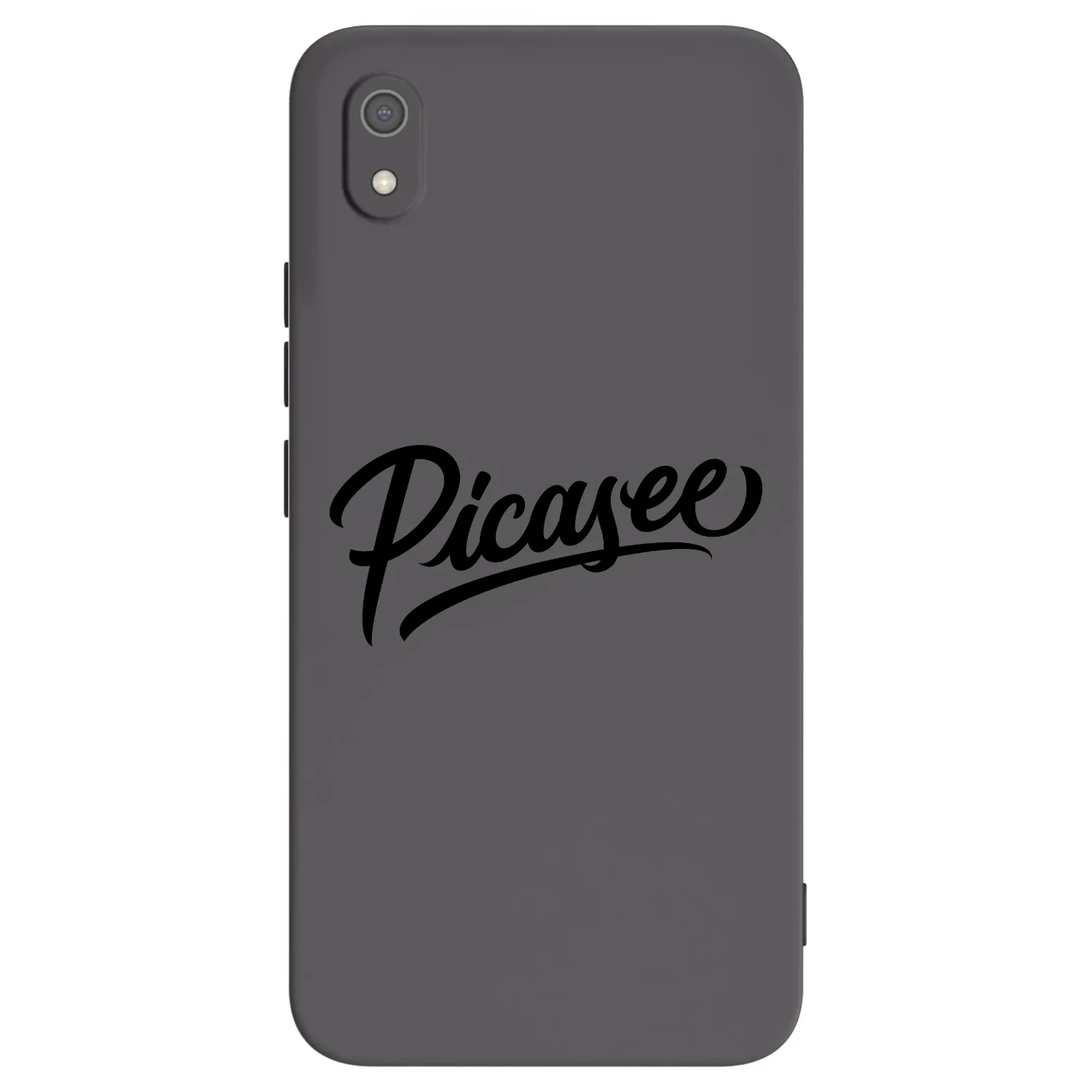 Picasee silikónový čierny obal pre Xiaomi Redmi 7A - Picasee - old logo - black