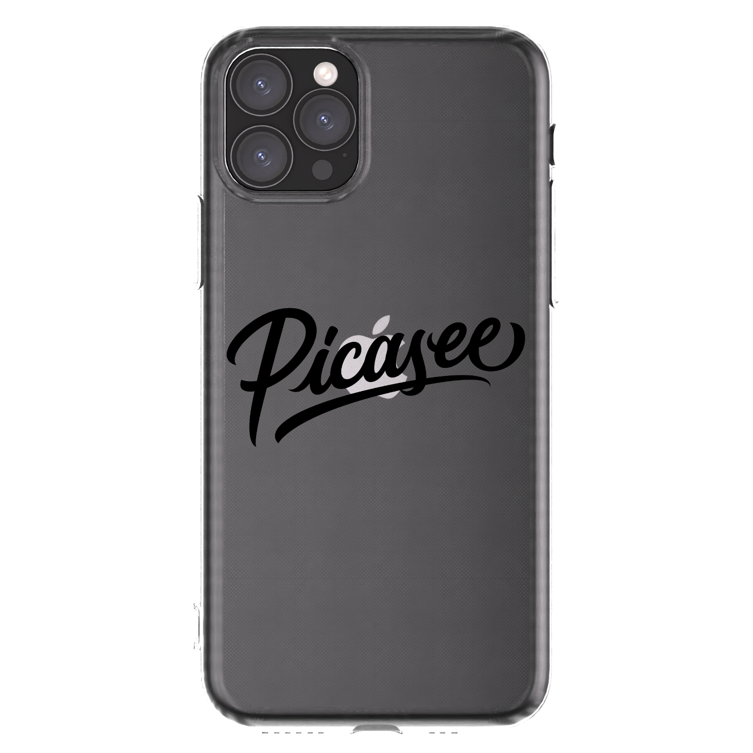 Picasee silikónový prehľadný obal pre Apple iPhone 11 Pro - Picasee - old logo - black