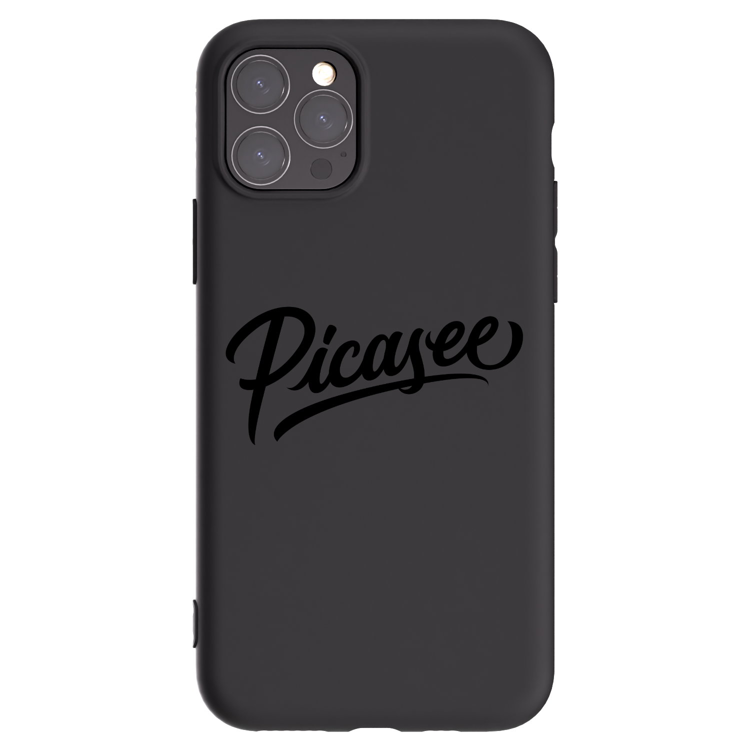 Picasee silikónový čierny obal pre Apple iPhone 11 Pro - Picasee - old logo - black