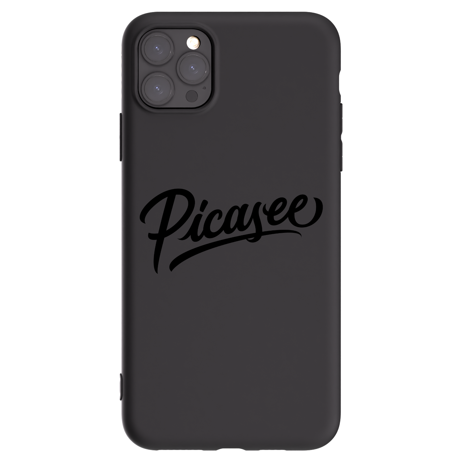 Picasee silikónový čierny obal pre Apple iPhone 11 Pro Max - Picasee - old logo - black