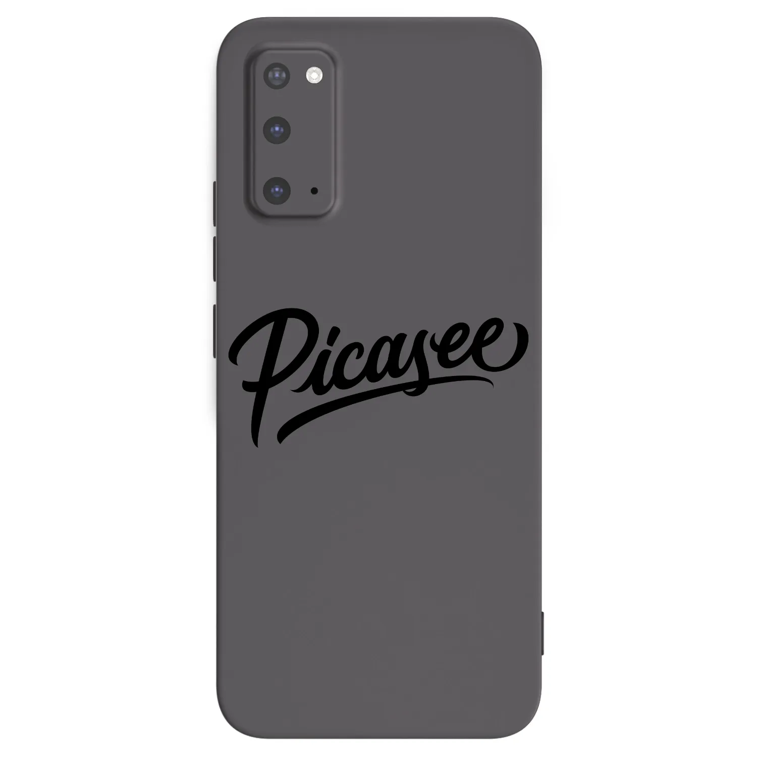 Picasee silikónový čierny obal pre Samsung Galaxy S20 G980F - Picasee - old logo - black
