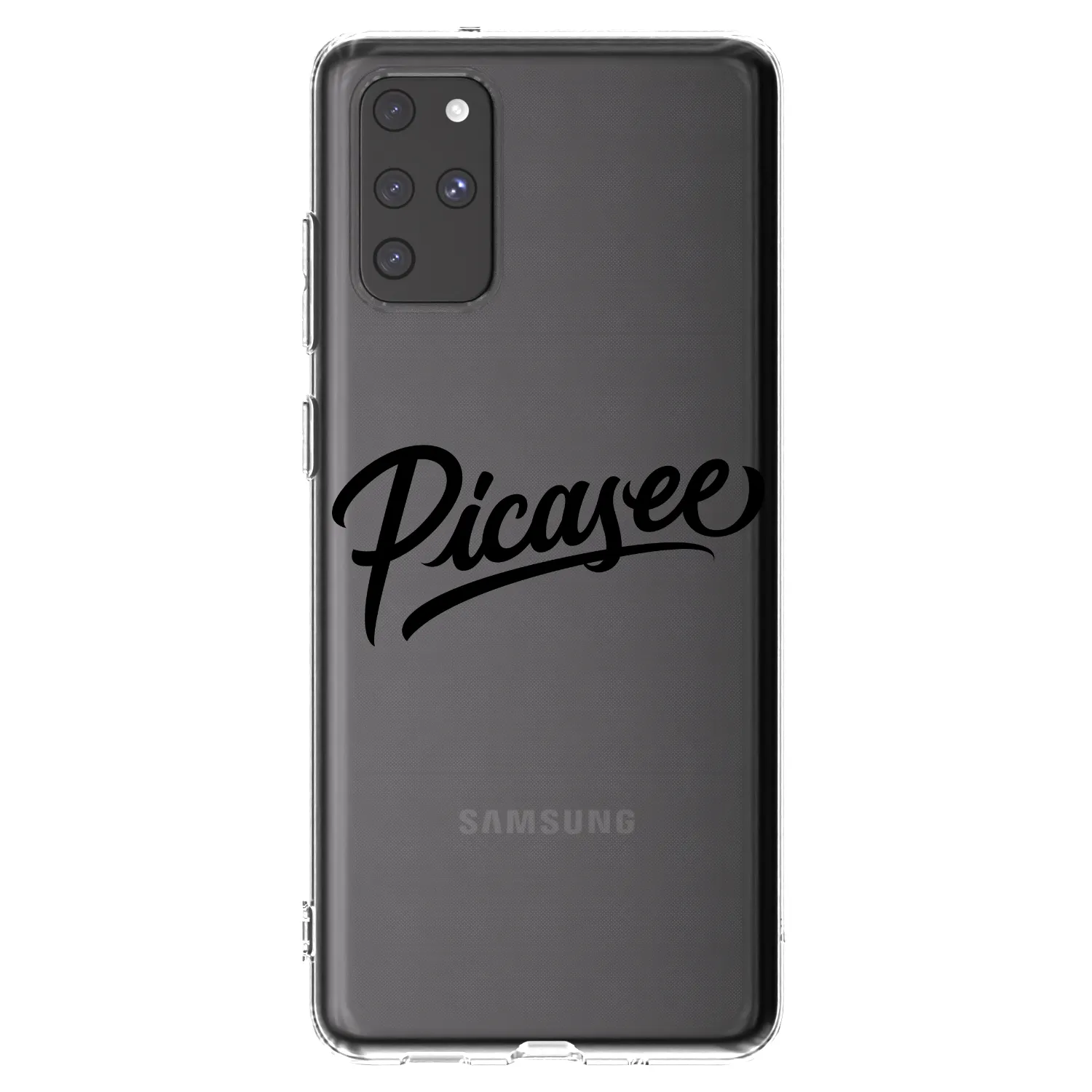 Picasee silikónový prehľadný obal pre Samsung Galaxy S20+ G985F - Picasee - old logo - black