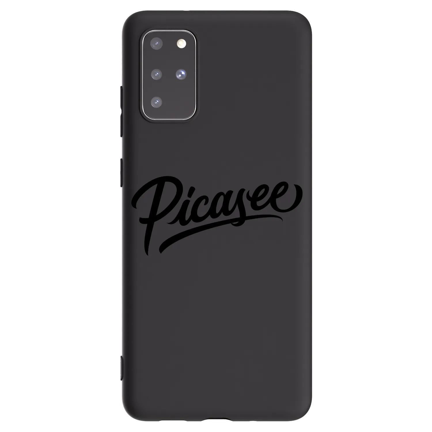 Picasee silikónový čierny obal pre Samsung Galaxy S20+ G985F - Picasee - old logo - black