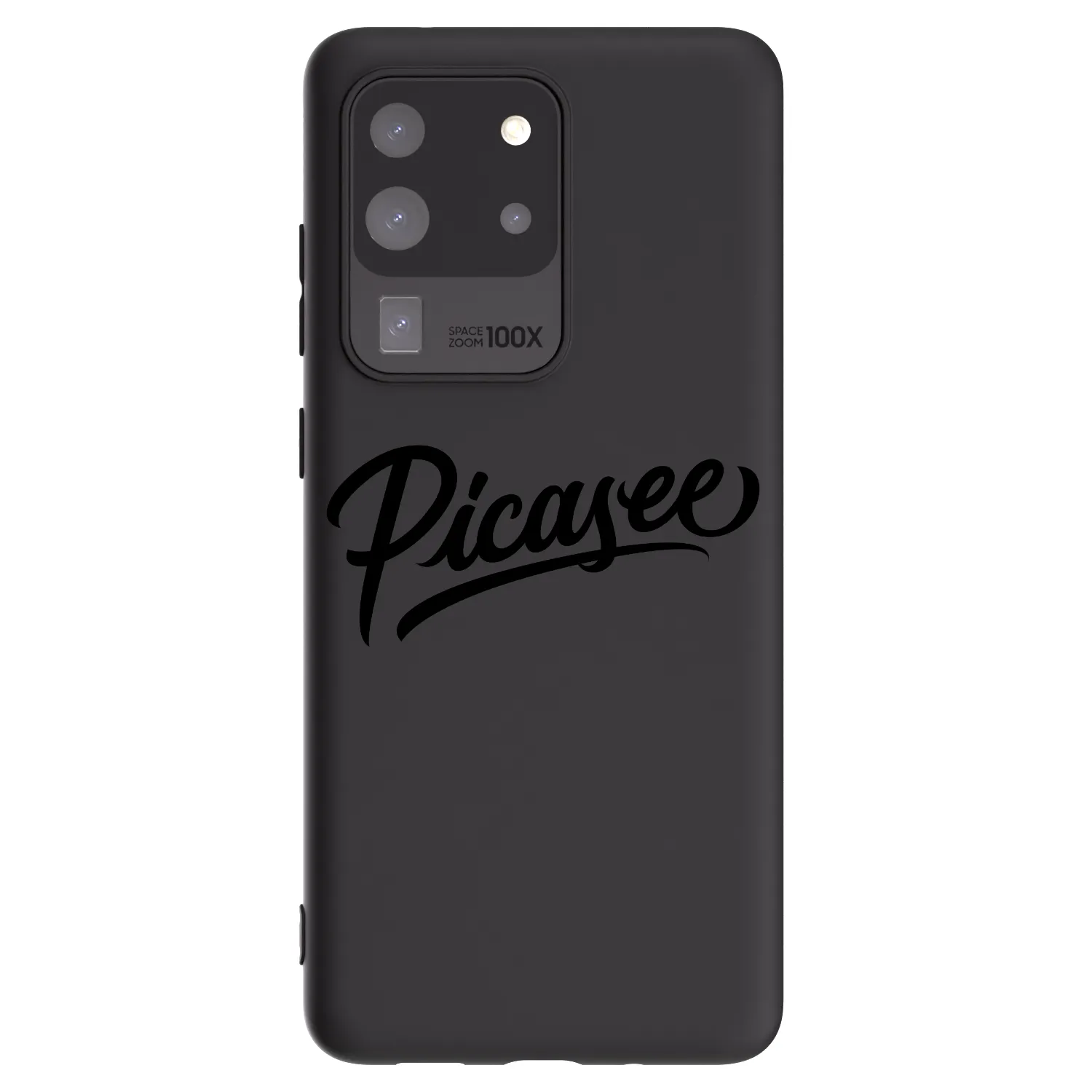 Picasee silikónový čierny obal pre Samsung Galaxy S20 Ultra 5G G988F - Picasee - old logo - black