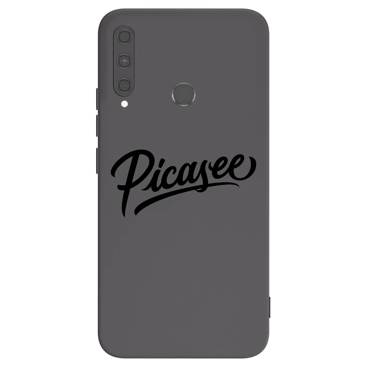 Picasee silikónový čierny obal pre Huawei P40 Lite E - Picasee - old logo - black