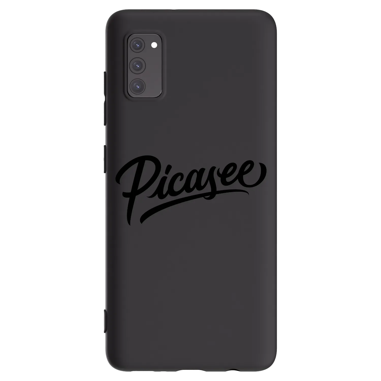 Picasee silikónový čierny obal pre Samsung Galaxy A41 A415F - Picasee - old logo - black