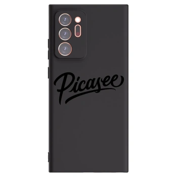 Picasee silikónový čierny obal pre Samsung Galaxy Note 20 Ultra - Picasee - old logo - black