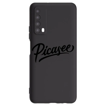 Picasee silikónový čierny obal pre Huawei P Smart 2021 - Picasee - old logo - black
